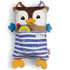 NICI Kuscheltier Eule mit Wendefunktion (10 cm)