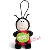 Nici Knuffelhanger Bescherm Engel 9,5 Cm Junior Rood