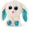 Nici jouet doux Glubschis lapin junior 15 cm peluche blanc/bleu