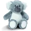 Nici koala beertje pluche knuffel - grijs - 20 cm