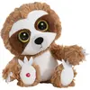 NICI GLUBSCHIS Doudou en peluche paresseux Heywood 15cm marron - Peluche douce, mignonne peluche à câliner, pour jouer, pour enfants et adultes, une excellente idée de cadeau - 49299