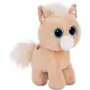 NICI Peluche GLUBSCHIS poney Miss Cinnamon 17cm beige - Peluche douce et durable, mignonne peluche à câliner, pour jouer, pour enfants et adultes, une excellente idée de cadeau