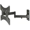 MyWall TV muurbeugel voor 23-42 inch schermen - Full Motion - Tot 25kg - Zwart
