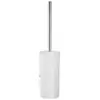 Ensemble de brosse de toilette MOLL chromé / blanc