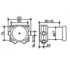 KEUCO Corps d encastrement mitigeur thermostatique - IXMO