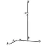 KEUCO PLAN Care doucheglijstang met douchestang, breedte 1297mm, diept...