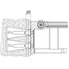 Keuco, Cheville, Kit de fixation n° 10 PLAN CARE (1 pcs)