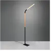 TRIO NORRIS - Vloerlamp - Zwart mat - incl. 1x SMD 14W - Dimbaar - Voe...