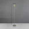 RL LIVE YOUR LIGHT Reality Leuchten Suarez R47706149 Lampadaire d'extérieur à batterie en métal vert pistache avec LED 1,5 W 4 touches tactiles et station de charge