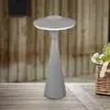 RL LIVE YOUR LIGHT Reality Leuchten Torrez R57726177 Lampe de table LED d'extérieur à batterie, en plastique Ultimate gris mat, avec LED de 2 W, intensité variable, couleur de la lumière réglable