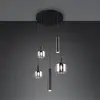 TRIO MATARO - Hanglamp - Zwart mat - excl. 1x E27 4,9 W - Plafondbevestiging - In hoogte verstelbaar