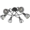 Plafonnier, Tarifa, Excl.6xe14, Hauteur: 26cm, Diam: 58,5cm, Trio 662800632