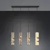 4-lichts koker hanglamp Stream bruine tinten - 364000417