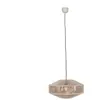 TRIO SVEA - Hanglamp - Crèmewit - excl. 1x E27 4 W - D: 46 cm - Plafondbevestiging - In hoogte verstelbaar