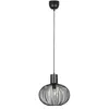 TRIO GILA - Hanglamp - Zwart mat - excl. 1x E27 4 W - D: 33cm - Plafon...