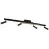TRIO ZENO - Plafondlamp - Zwart mat - incl. 4x SMD 5,5 W - Licht apart...