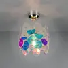 REALITY IRIDE - Plafondlamp - Transparant iriserend - excl. 1x E27 4 W...