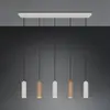 TRIO SOKA - Hanglamp - Mokka - excl. 5x GU10 5 W - Plafondbevestiging ...
