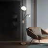 Lampadaire, chris, INCL.1X18W LED/2000LM/3000K & INCL.1X3,8W LED/350LM...