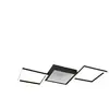 Plafonnier LED REALITY GELO, R64471132, 24 W, 2500 lm, 3000 K, noir