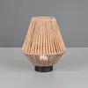 Lampe de table LED, lampe d'appoint, lampe de chevet, fil de papier, m...