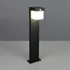 Lampadaire d'extérieur LED, éclairage de chemin, lampe de jardin, méta...