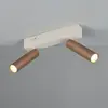 Trio Plafonnier lampe de salon lampe métal café LED SMD interrupteur v...