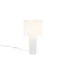 RL Lampe de table, lampe d'appoint, lampe de chevet, céramique blanche...