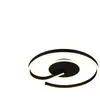 RL Plafonnier LED applique murale lampe de salon noir interrupteur var...
