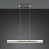 Trio, Suspension, 331210107 Arcola LED Pendelleuchte 36W dimmbar Nicke...