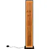 Trio, Lampadaire, LEDStehleuchte Kalea SchwarzHolzfarbig (4100 lm)