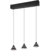 Trio, Suspension, LED-Pendelleuchte 3x7W 2300-4000K 1560lm sw 3LEDs LE...