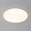 Plafonnier moderne Pollux blanc IP44 avec capteur d'éclairage Trio
