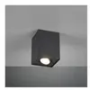 Trio - Plafonnier Noir Biscuit Cube Spot Orientable GU10 Lighting