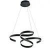 Suspension LED anthracite dimmer interrupteur L 72 cm FRANCIS