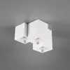 Trio Leuchten Fernando 604900331 Plafonnier 3 ampoules GU10 Blanc mat