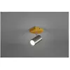 TRIO MARLEY - Spot - Nikkel mat - excl. 1x GU10 4,5W - Houten element