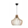 Reality Leuchten Suspension En Bois Wood Avec Design À Lamelles
