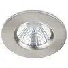 Faretto encastrable rond Zagros nickel led 5W IP65 Ø8 cm