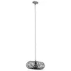 EGLO Suspension lumineuse suspension lampe de chambre cage en métal gr...