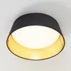 Reality Leuchten Suspension LED - PONTS - D 34 cm - Noir - Textile - Intérieur