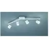 Reality Leuchten Roubaix R82154131 Lampe Plafond LED en métal blanc mat acrylique 4 x 4 W