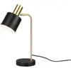 REALITY ADAM - Tafellamp - Zwart-goud - excl. 1x E14 10W