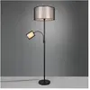 Trio Leuchten Burton - Vloerlamp - 2xE27