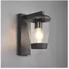 Trio Leuchten Cavado Wandlamp IP44 Antraciet