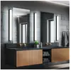 Applique Salle de Bain Led 20w Fabio IP44 Noir Trio Lighting