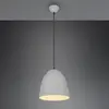 TRIO Reality, Suspension, Tilda 1xE27, max.40,0 W Métal, Gris, Corps: ...