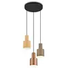 Trio, Lampe de table, Lampe à Suspendre Agudo 3-Pc E27 Multicolor