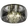 Trio Lighting Trio Crystel Plafonnier Moderne À 3 Lumières Chromé