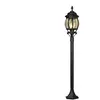 TRIO ELVO - Paalverlichting - Zwart mat - excl. 1x E27 4W - Buitenverl...